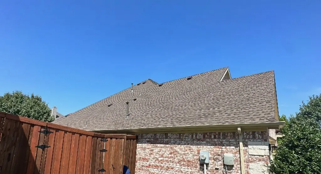 Completed roof replacement project in Gallup